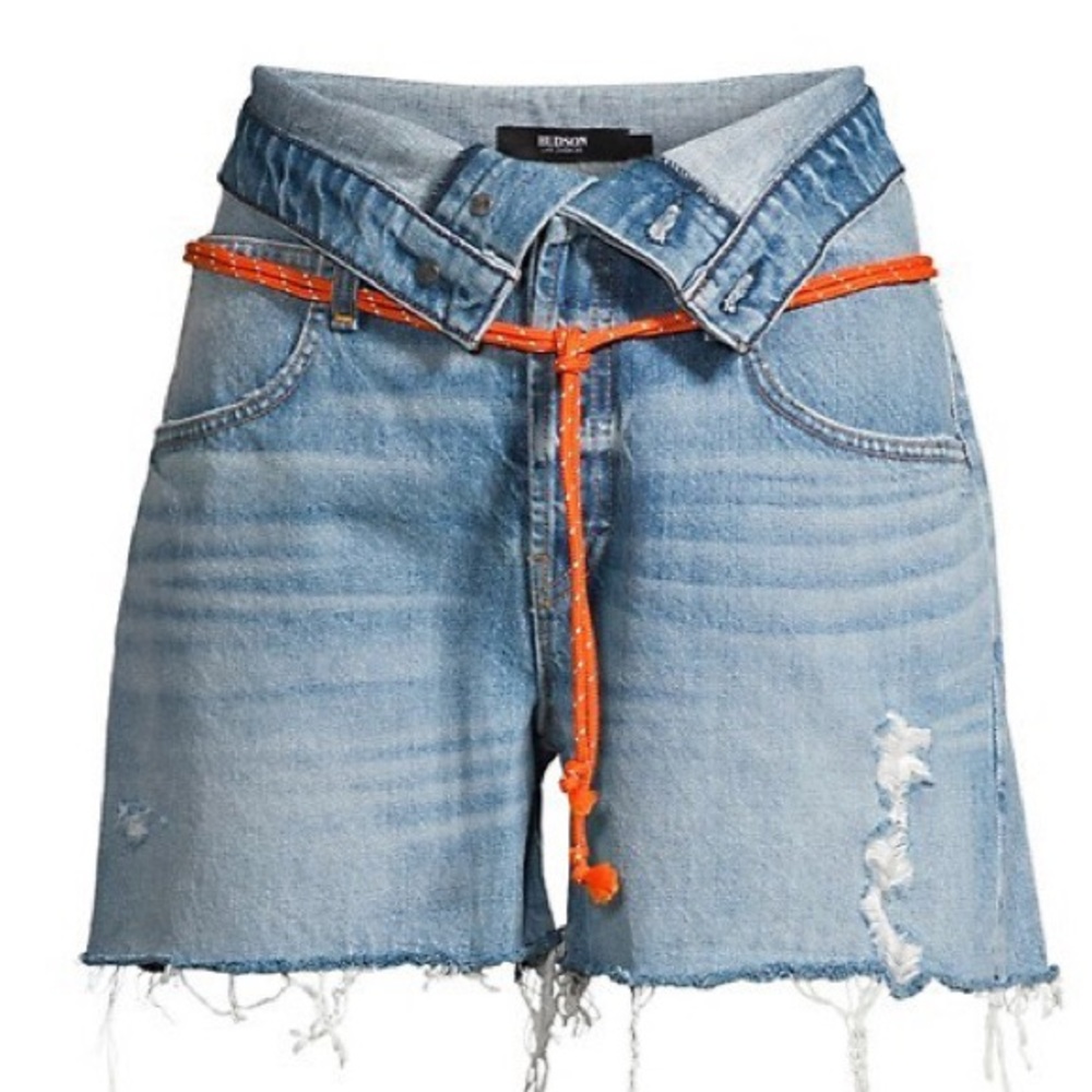 NWT HUDSON Sloane Denim Short - Picture 2 of 7